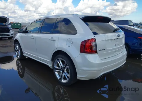 2012 Ford Edge Sport from USA, damaged, VIN 2FMDK3AK9CBA12949